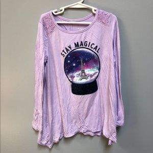 Justice size 8 long sleeve